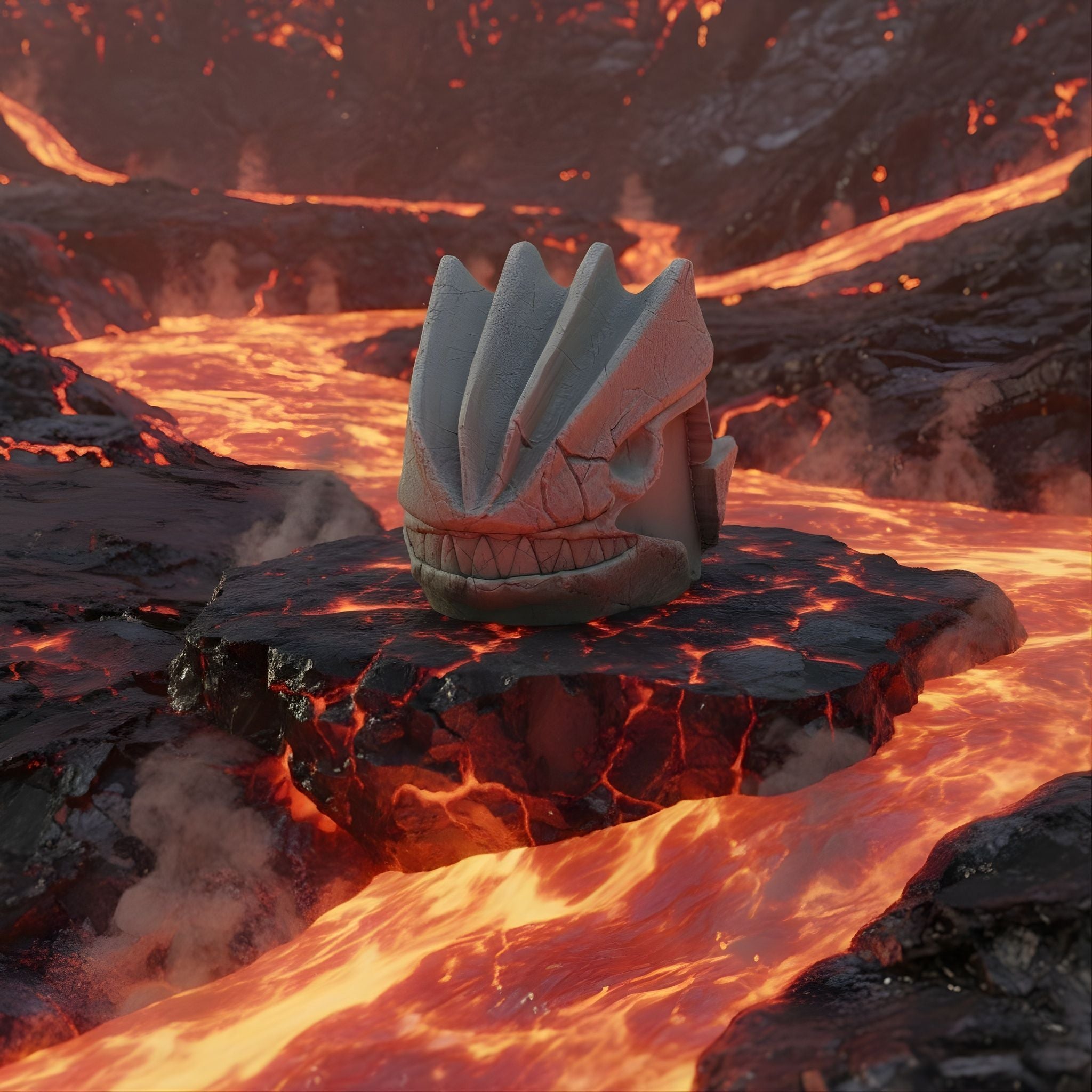 🌋 PokuFósil de Groudon | Edición Legendaria