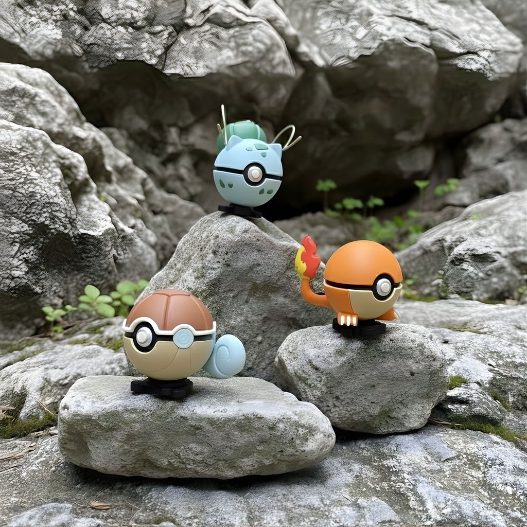 Pack de 3 PokuSferas – Iniciadores de Kanto
