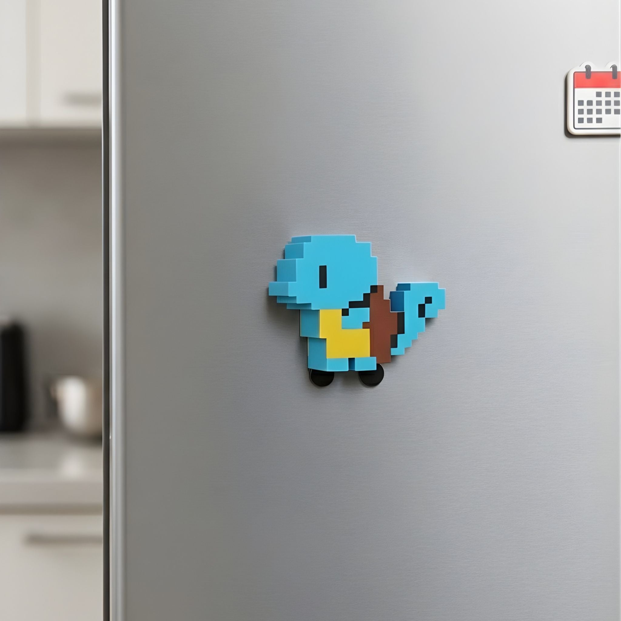 💧 Poku-Imán de Squirtle | Edición Pixel