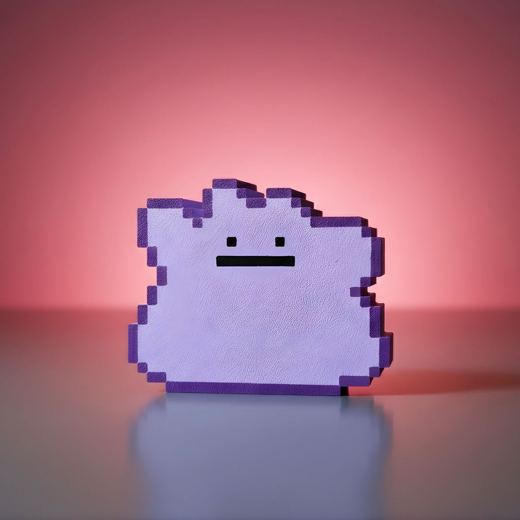 🟣 Poku-Imán de Ditto | Edición Pixel