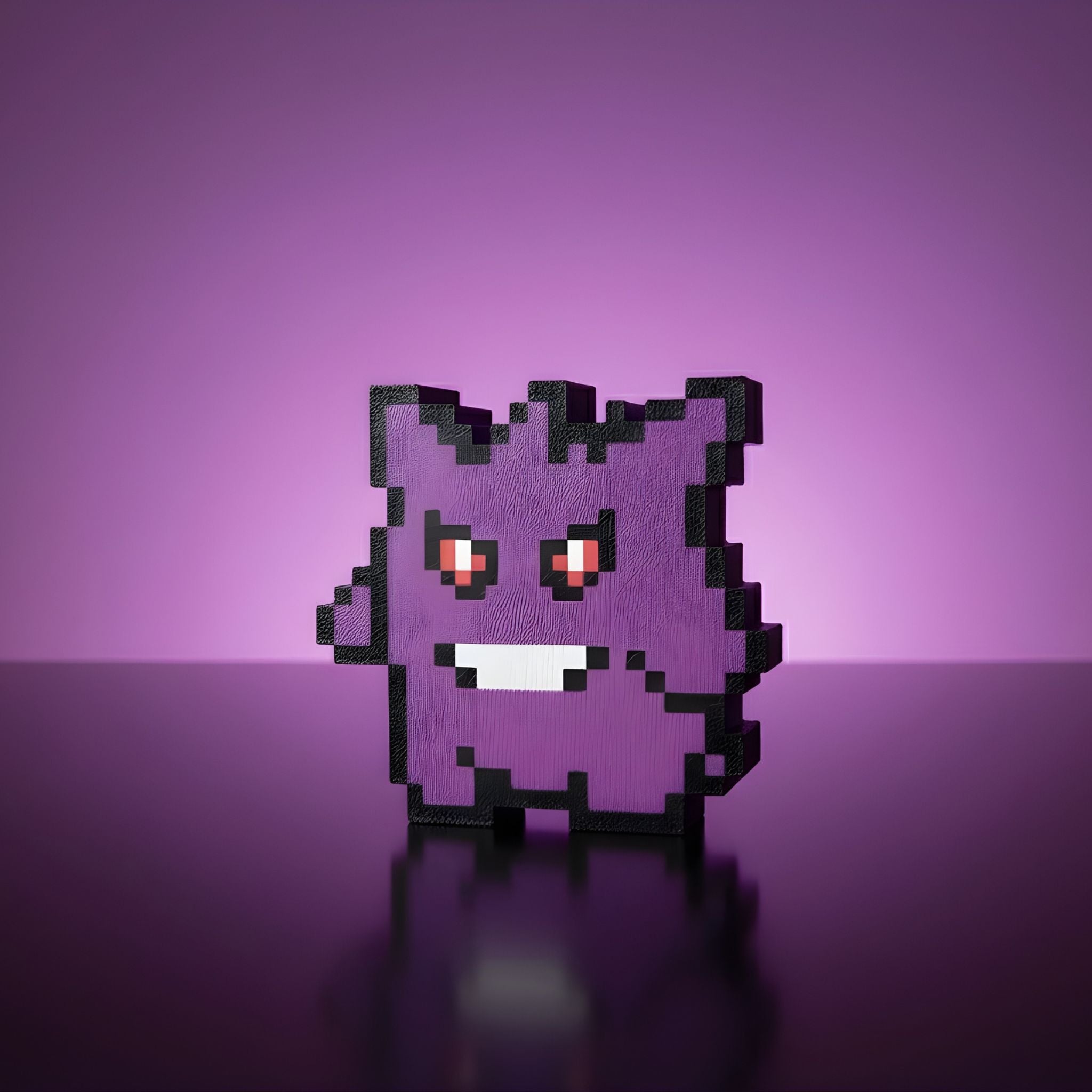 👻 Poku-Imán de Gengar | Edición Pixel