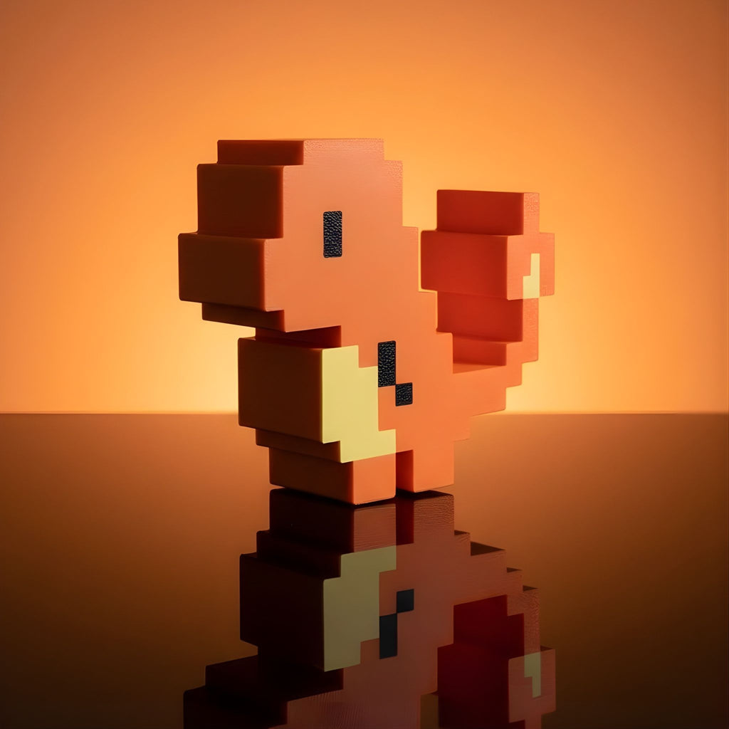 🔥 Poku-Imán de Charmander | Edición Pixel